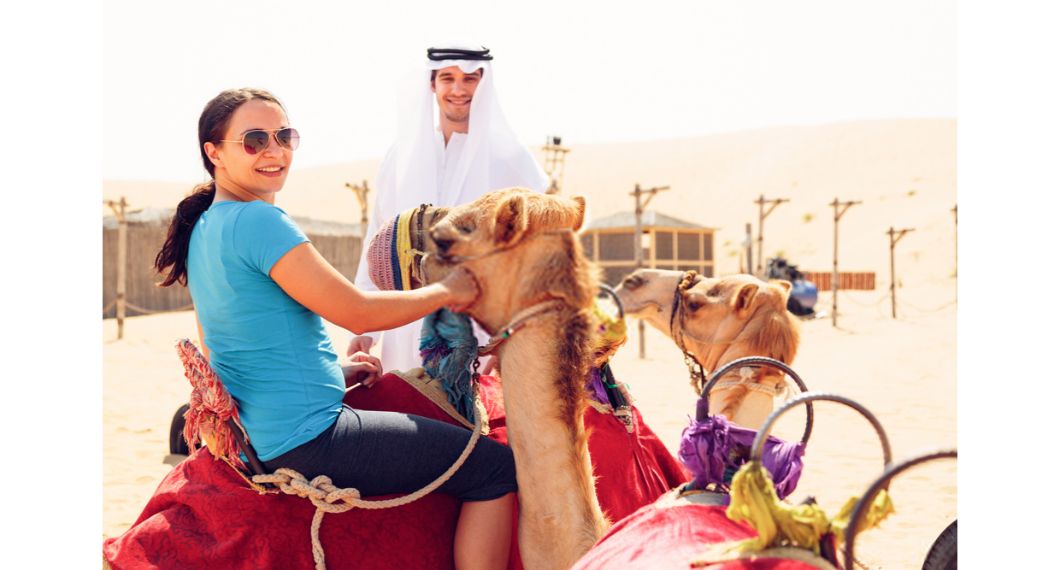 camel ride dubai safari